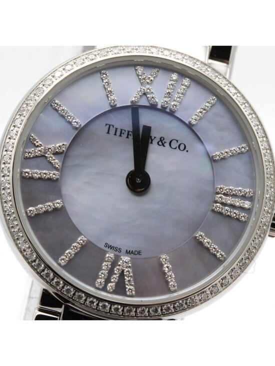 Tiffany & Co Atlas D Index D SS Quartz Watch main image 7